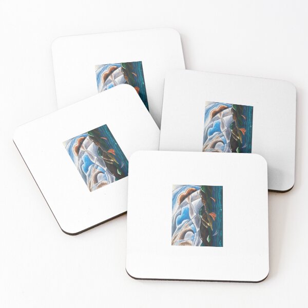 Item preview, Sea Abstract Painting designed and sold by AtlanticAngle.