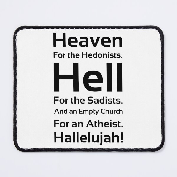 Item preview, An Empty Church for an Atheist designed and sold by PlacidHinds.