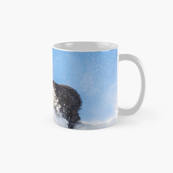 Item preview, Dog walk in the snow German Shepherd  designed and sold by Monika Howarth.