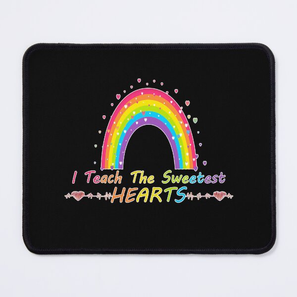 Item preview, I Teach The Sweetest Hearts Rainbow Teacher Valentines Day designed and sold by EasilyShop.