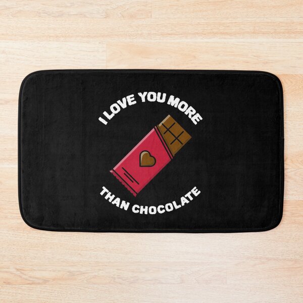 Item preview, I Love You More Than Chocolate, I Run On Chocolate designed and sold by SportyDogShop.