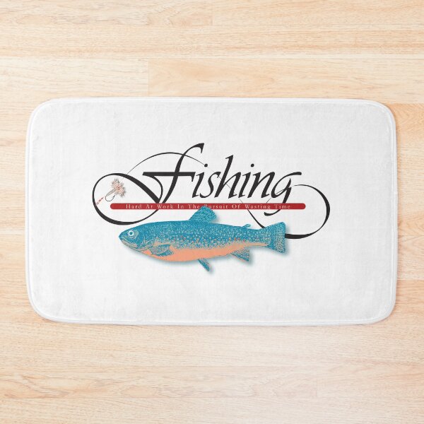 Item preview, Fishing in the pursuit of wasting time designed and sold by TrevorIrvin.