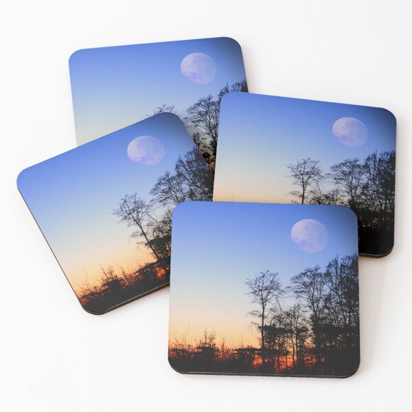 Item preview, Sunset and the moon is already there 2 designed and sold by knowswhathesees.