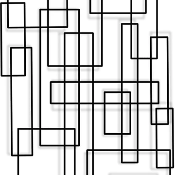 Artwork thumbnail, Rectangle pattern  by Akashdigiart