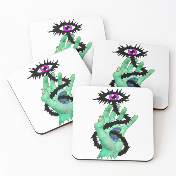 Item preview, All-seeing eye scream - Light Green designed and sold by IAW-Studios.