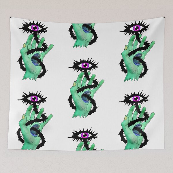 Item preview, All-seeing eye scream - Light Green designed and sold by IAW-Studios.