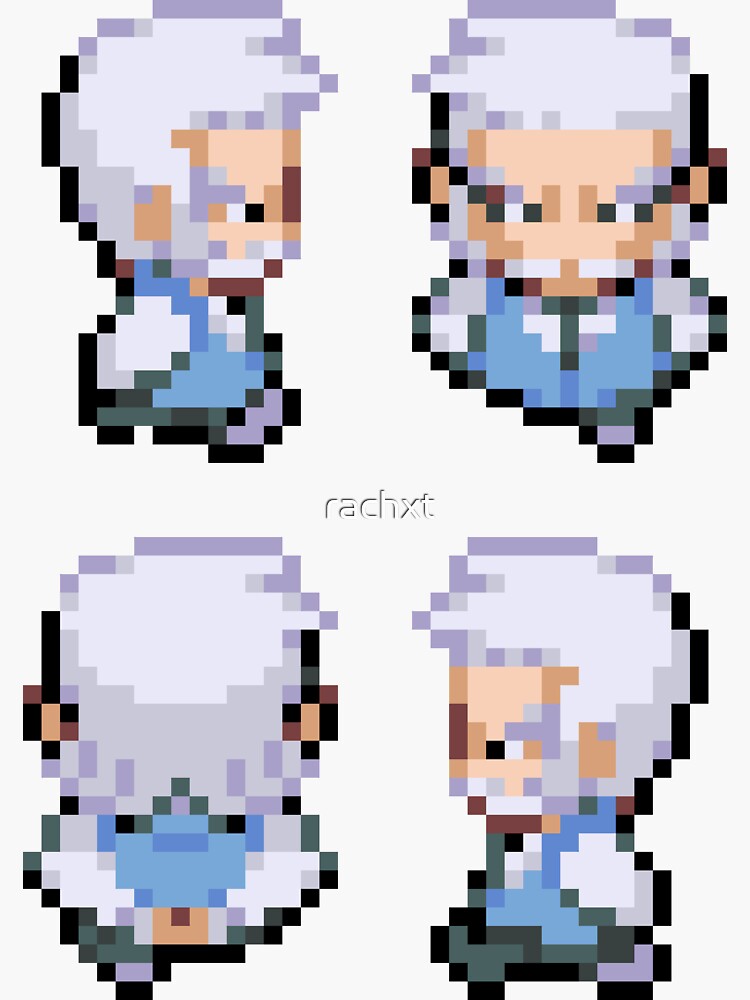 Dawn Platinum 3 Sprites Sticker for Sale by rachxt