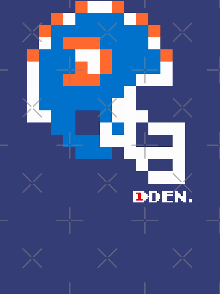 DEN D Helmet - Tecmo Bowl Shirt Essential T-Shirt for Sale by  tecmobowlshirts