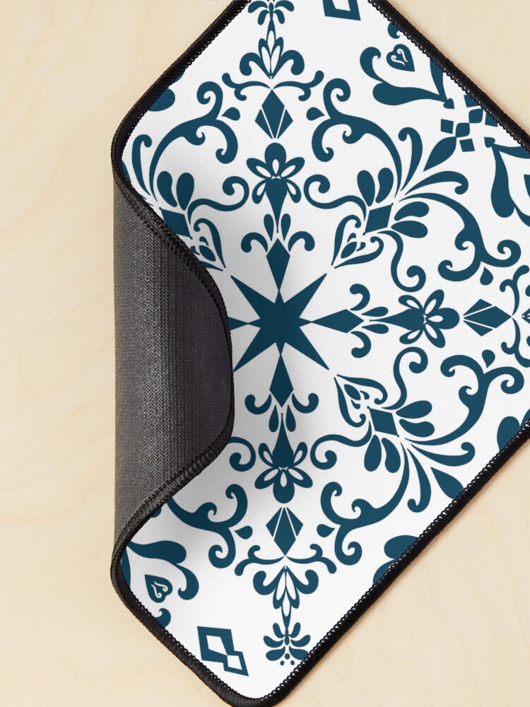 Thumbnail 2 of 5, Mouse Pad, Tile Pattern 01 designed and sold by FrauleinimStall.