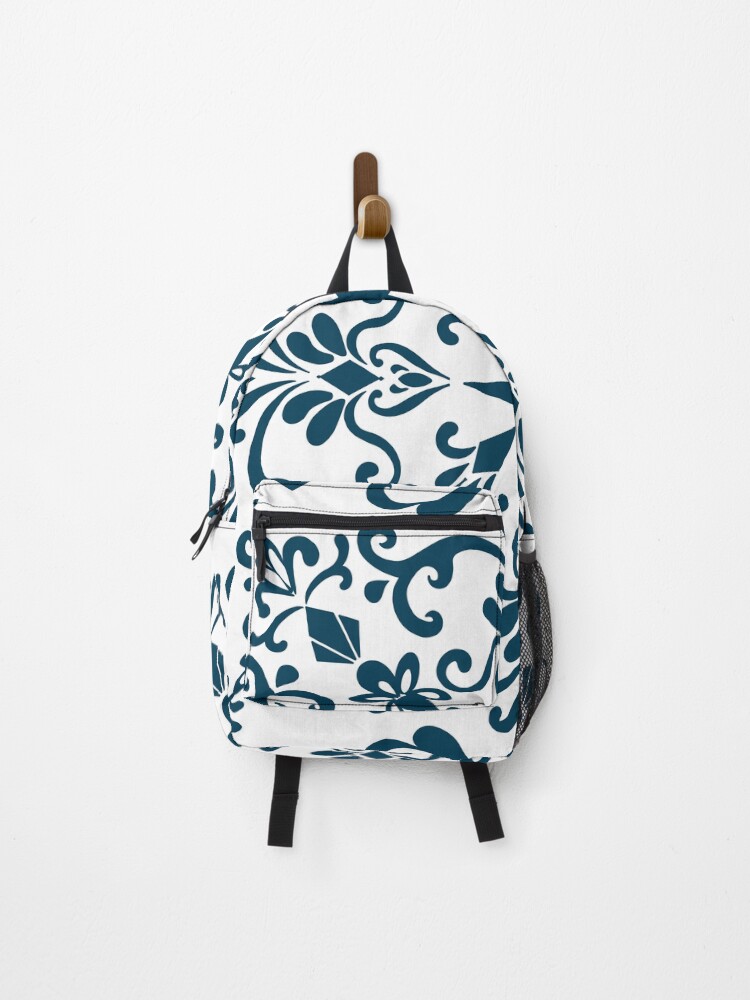Thumbnail 1 of 3, Backpack, Tile Pattern 01 designed and sold by FrauleinimStall.
