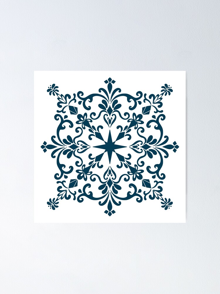 Thumbnail 1 of 3, Poster, Tile Pattern 01 designed and sold by FrauleinimStall.