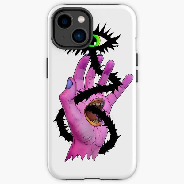 All-seeing eye scream - Pink iPhone Tough Case