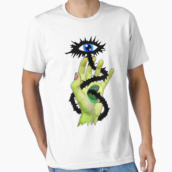 All-seeing eye scream - Yellow Essential T-Shirt