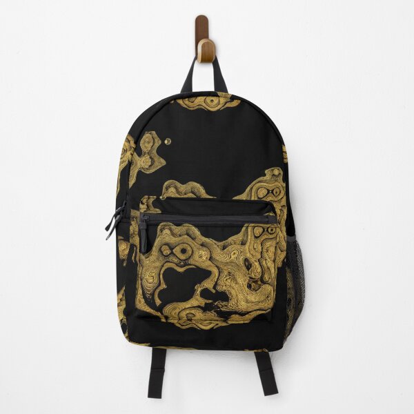 Item preview, Melting Golden Lava Illustration designed and sold by PixelGrafiks.