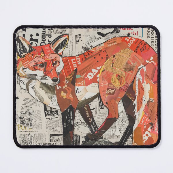 Item preview, Vintage Red Fox Collage designed and sold by EHiltonArt.