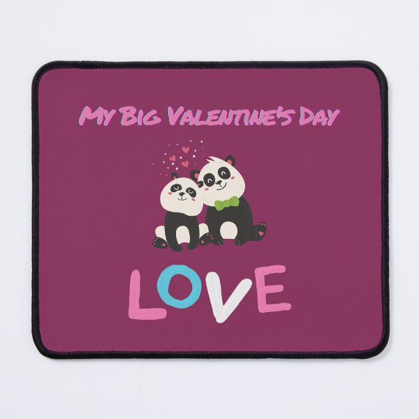 Item preview, My Big Valentine's Day Love. Pink color. designed and sold by GoldenPine.