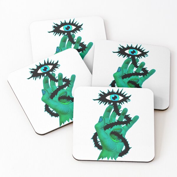 Item preview, All-seeing eye scream - Midnight Green designed and sold by IAW-Studios.