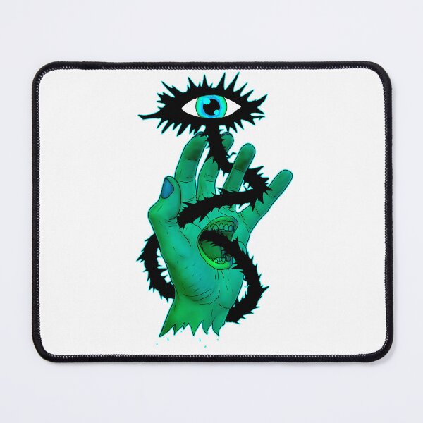 Item preview, All-seeing eye scream - Midnight Green designed and sold by IAW-Studios.