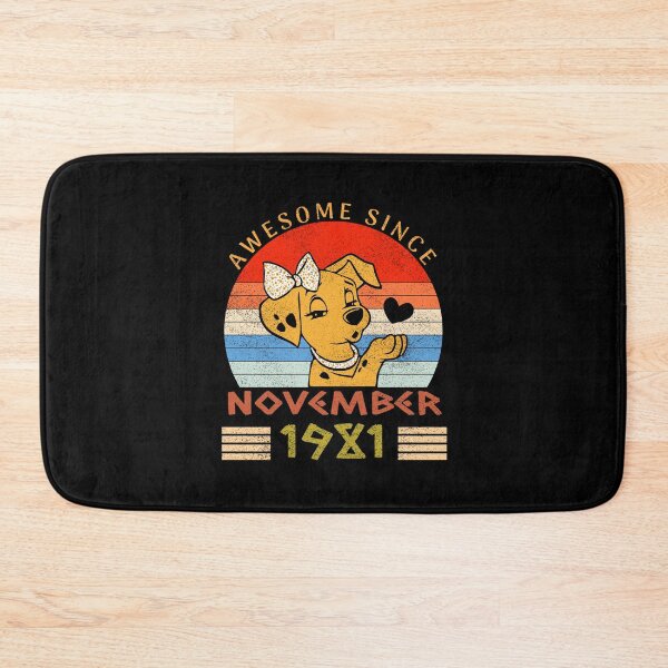 Item preview, 41 Year Old Awesome Since November 1981 Gifts 41 Birthday designed and sold by Beautiful Designs.