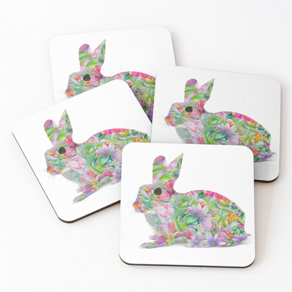 Item preview, Floral Bunny Rabbit designed and sold by mrthink.