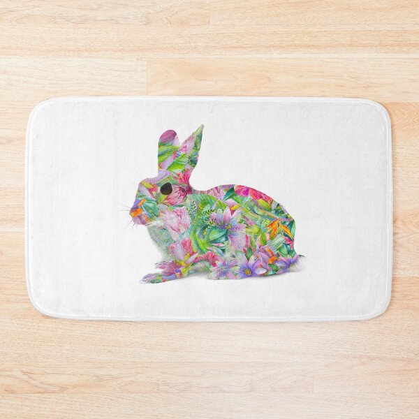 Item preview, Floral Bunny Rabbit designed and sold by mrthink.
