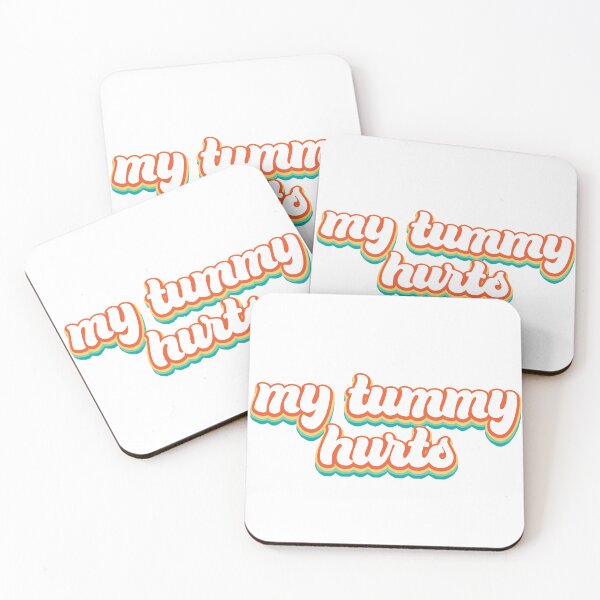 Item preview, My Tummy Hurts Retro Colors designed and sold by bridglet.