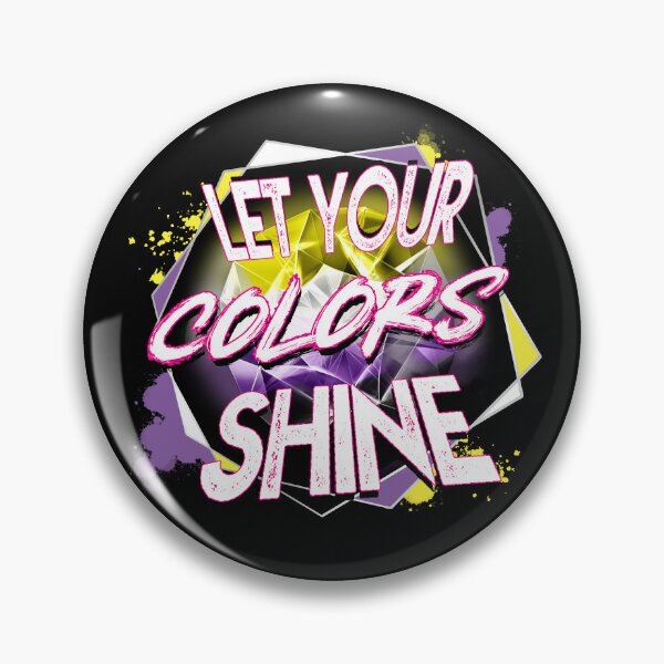 Item preview, Shining colors - nonbinary pride designed and sold by RoXino.