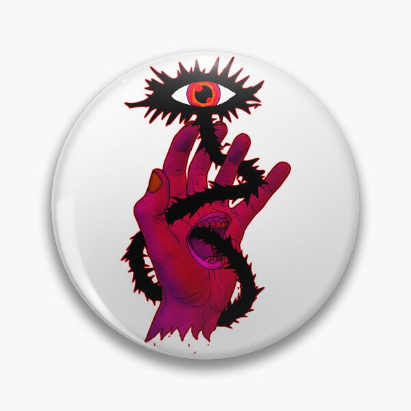 Item preview, All-seeing eye scream - Midnight Blood Red designed and sold by IAW-Studios.