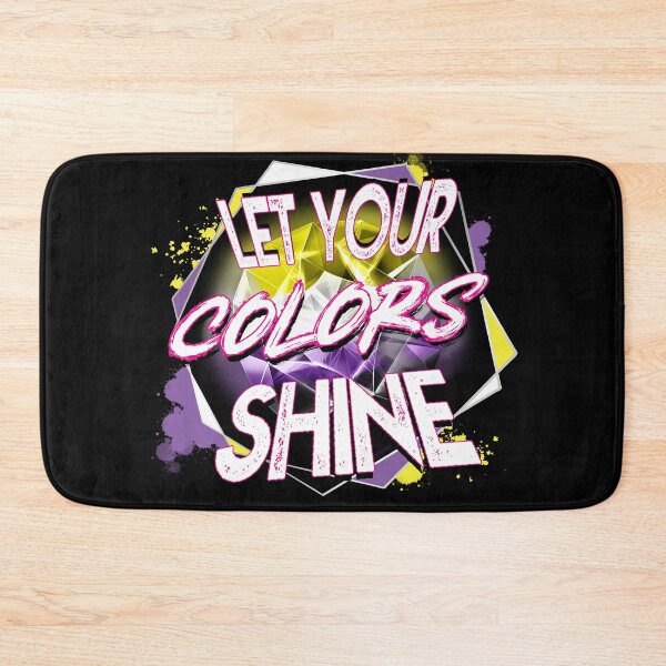 Item preview, Shining colors - nonbinary pride designed and sold by RoXino.
