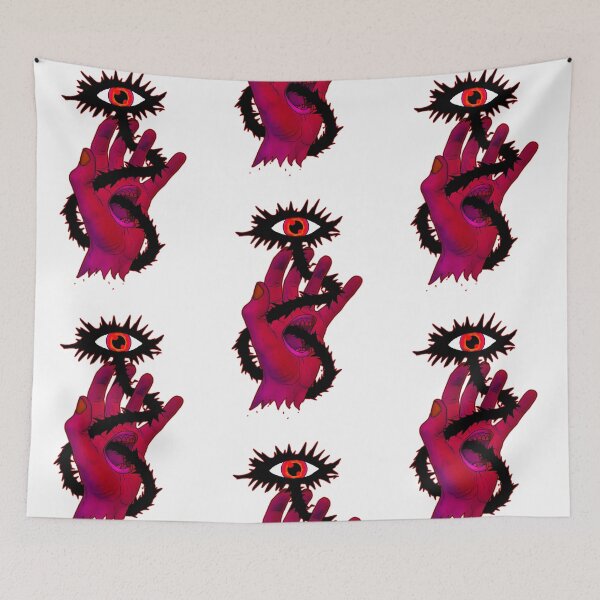 Item preview, All-seeing eye scream - Midnight Blood Red designed and sold by IAW-Studios.