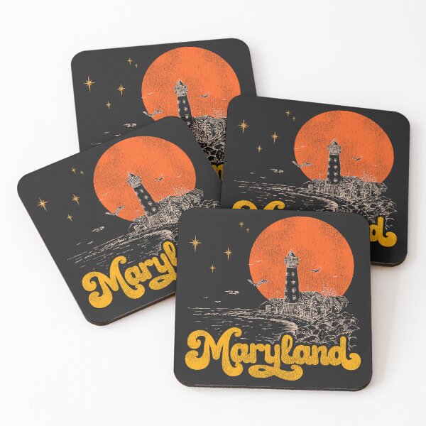 Item preview, Vintage State of Maryland Mid Century Distressed Aesthetic designed and sold by ourkid.