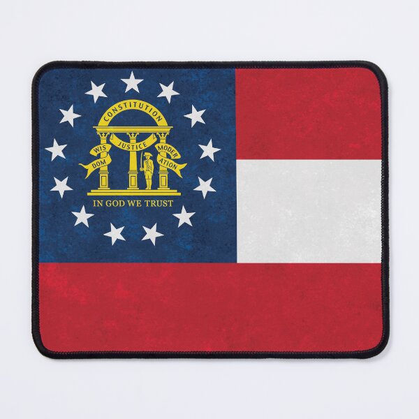 Item preview, Georgia State Flag designed and sold by Enzwell.