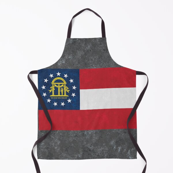 Item preview, Georgia State Flag designed and sold by Enzwell.