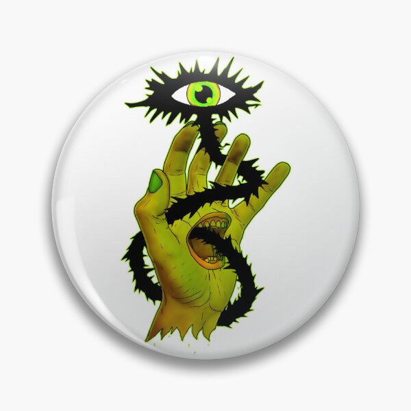 Item preview, All-seeing eye scream - Midnight Lime designed and sold by IAW-Studios.