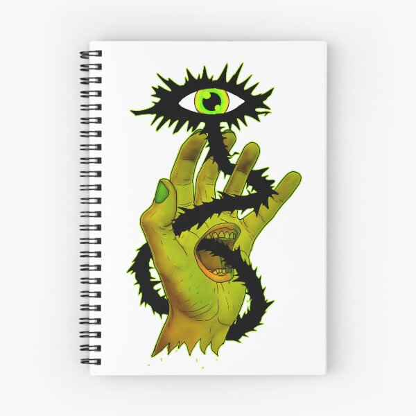 Item preview, All-seeing eye scream - Midnight Lime designed and sold by IAW-Studios.