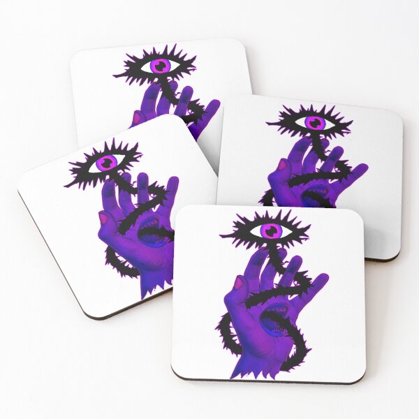 Item preview, All-seeing eye scream - Midnight Purple designed and sold by IAW-Studios.