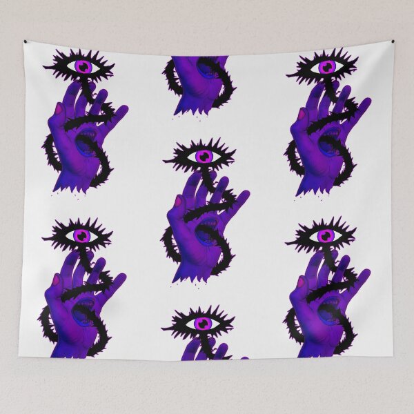 Item preview, All-seeing eye scream - Midnight Purple designed and sold by IAW-Studios.