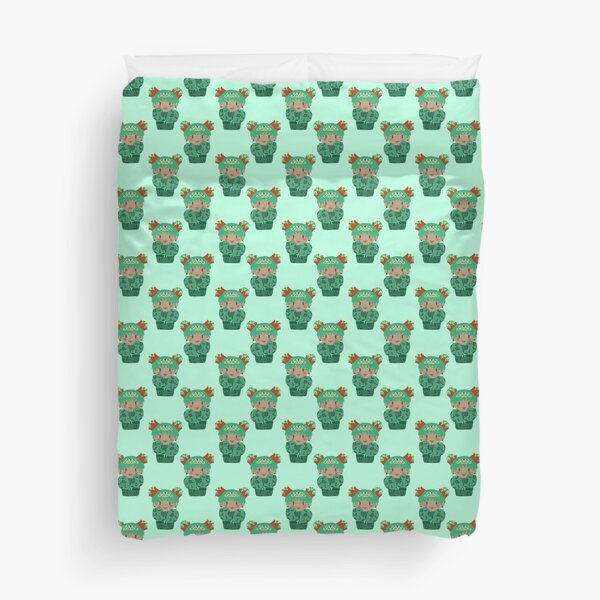 Item preview, Green Kokeshi Pattern designed and sold by SaradaBoru.