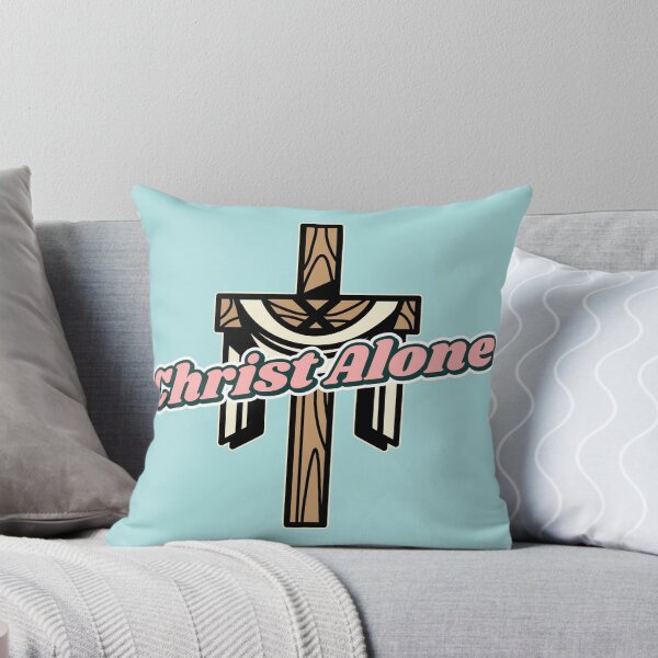 Item preview, Christ Alone (Retro With Cross) Tshirt and merch designed and sold by Patrick Chastain.