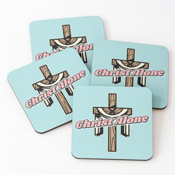 Item preview, Christ Alone (Retro With Cross) Tshirt and merch designed and sold by Patrick Chastain.