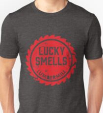 Lucky Smells Lumbermill Red (A series of Unfortunate events) Unisex T-Shirt