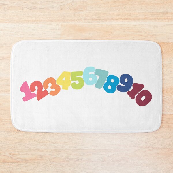 Item preview, Rainbow Numbers designed and sold by CreatedByCarol.