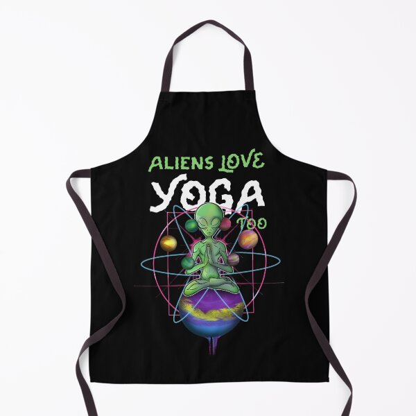 Item preview, Meditating Alien Yoga designed and sold by BlackSheepEllis.