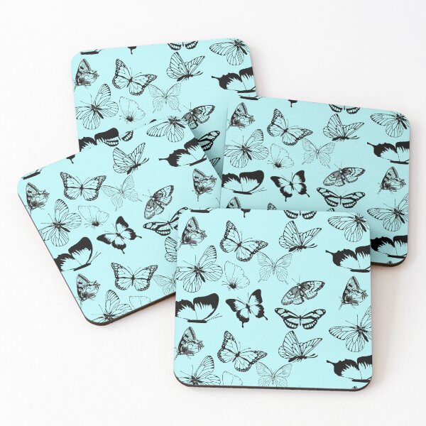 Item preview, Cute black outlined butterfly pattern designed and sold by Cora Gregory.
