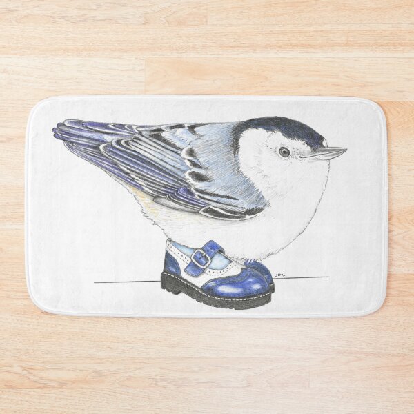Item preview, Nuthatch in Brogue Mary Janes designed and sold by JimsBirds.