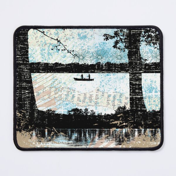 Item preview, Boat on the lake designed and sold by Project182500.