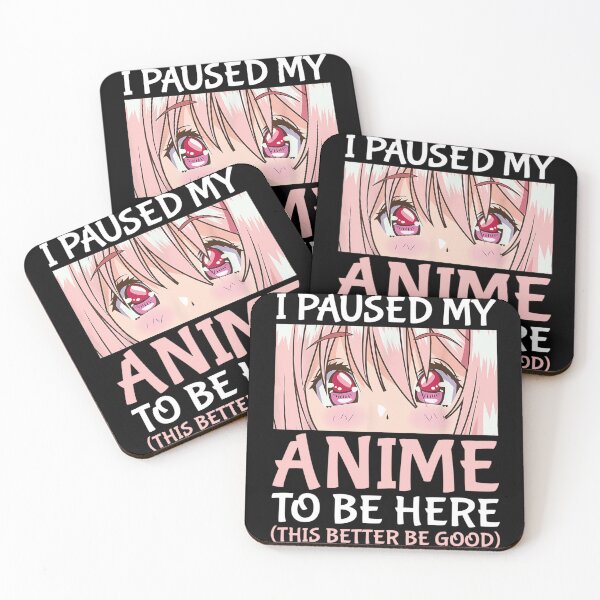 Item preview, I Paused My Anime To Be Here Otaku Anime Merch Gift T-Shirt designed and sold by stanton88.