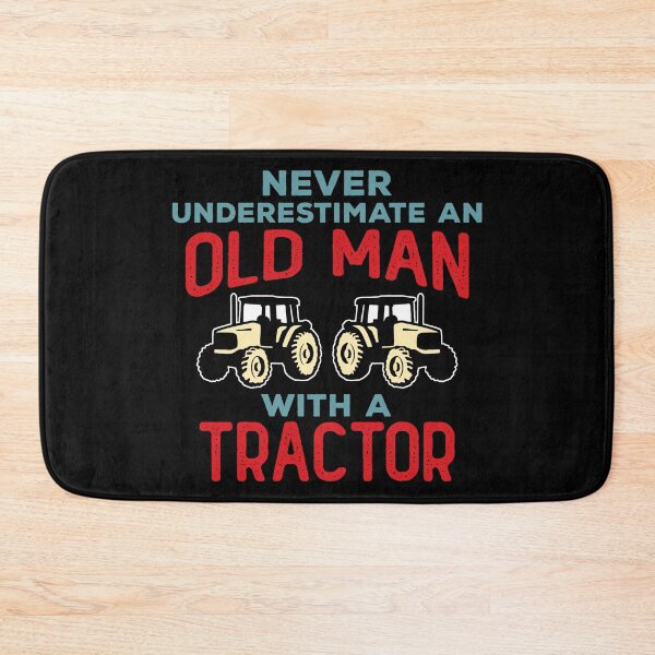 Item preview, Funny Never Underestimate an Old Man with a Tractor designed and sold by wingstar.