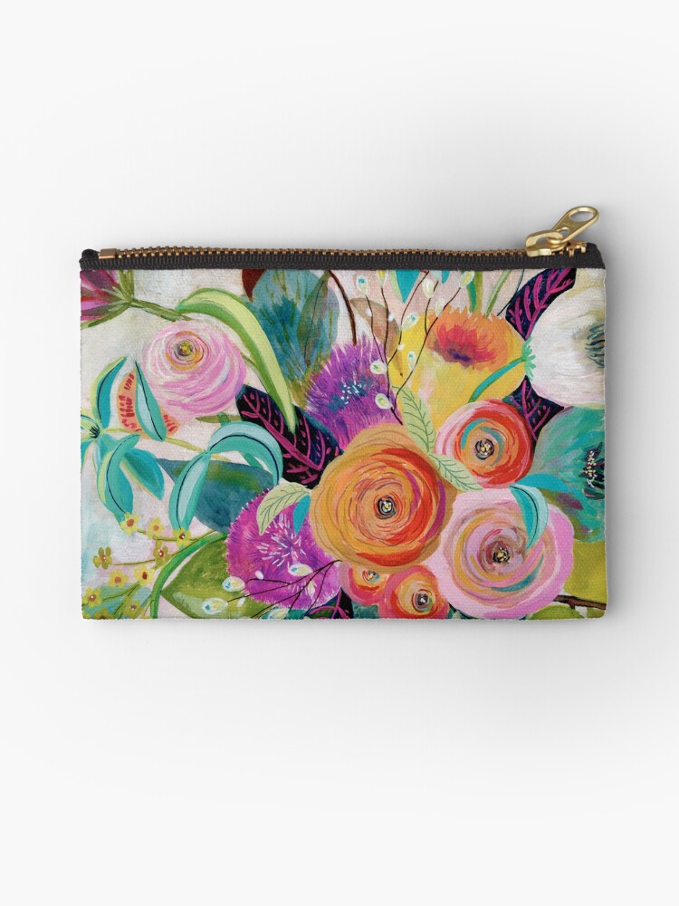 Thumbnail 1 of 4, Zipper Pouch, Charleston Glory designed and sold by suzanneallard.