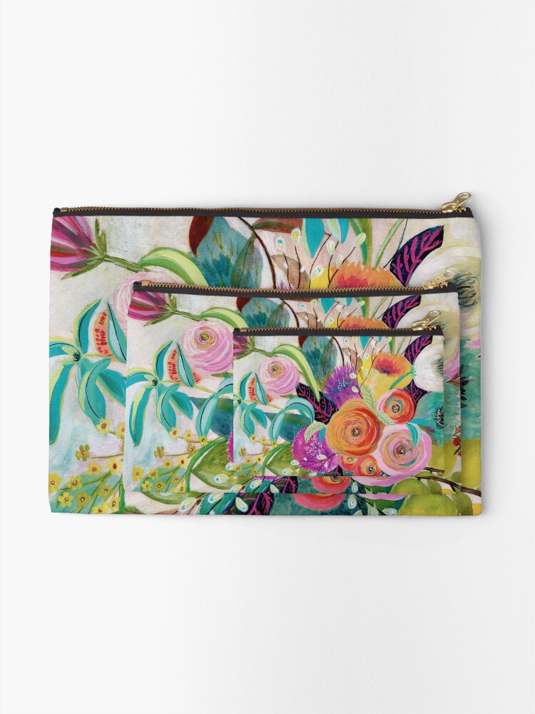 Thumbnail 2 of 4, Zipper Pouch, Charleston Glory designed and sold by suzanneallard.